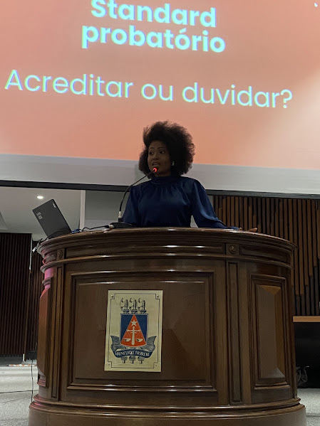 A prova invisível: Eveline Santos leva o debate sobre standard probatório ao Tribunal de Justiça da Bahia